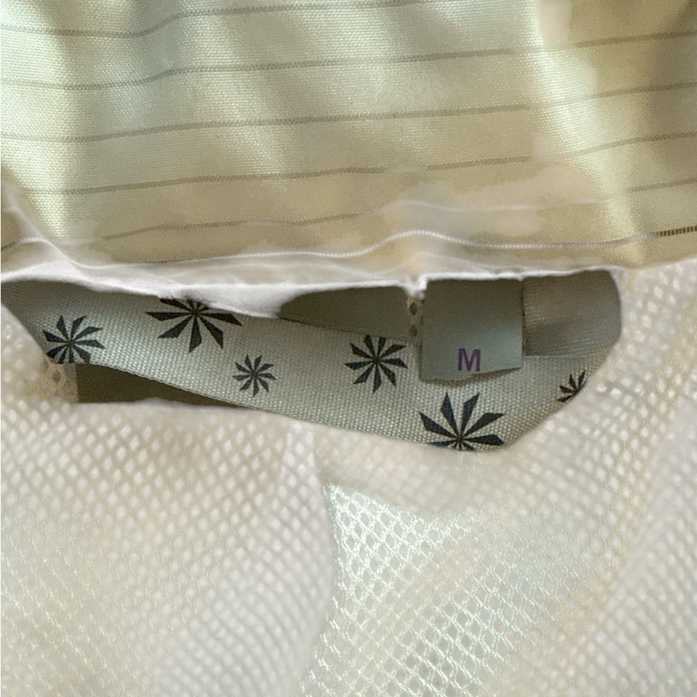 Athleta Ladies’ White Mesh Rain Jacket EUC - Picture 7 of 11